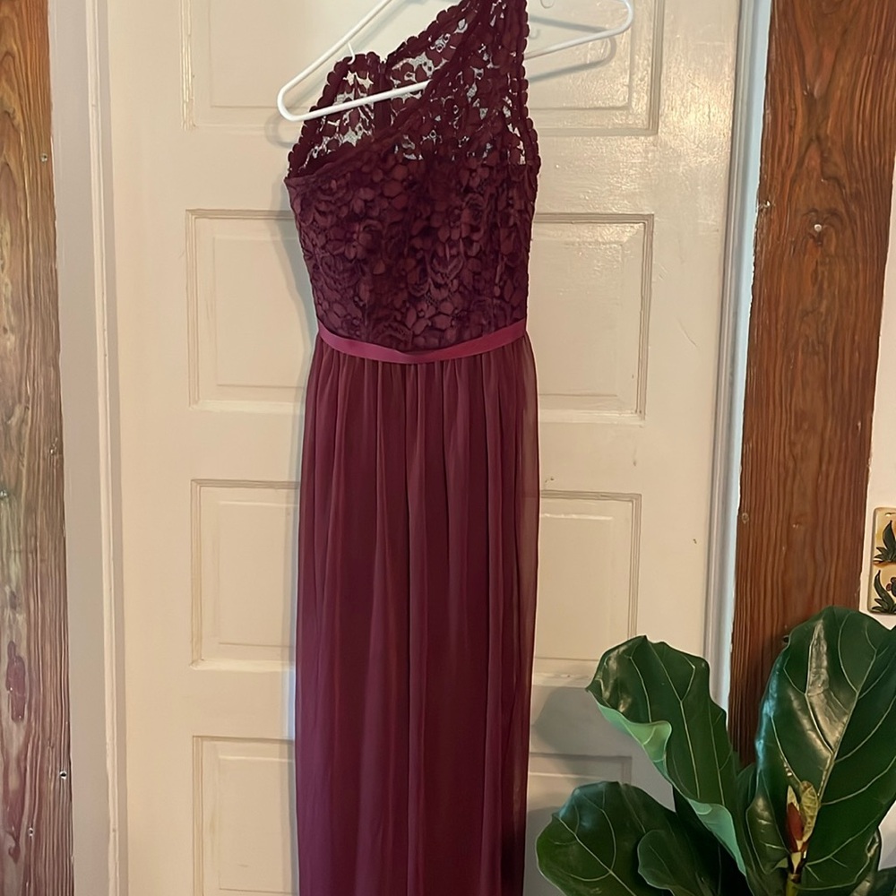 Maroon Dress